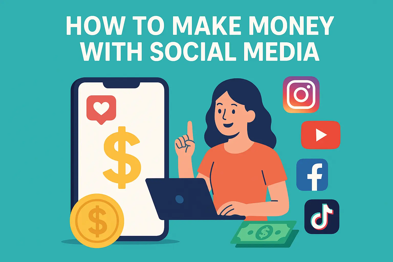 How to make money from social Media